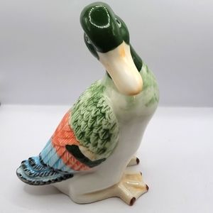 Vintage ceramic duck